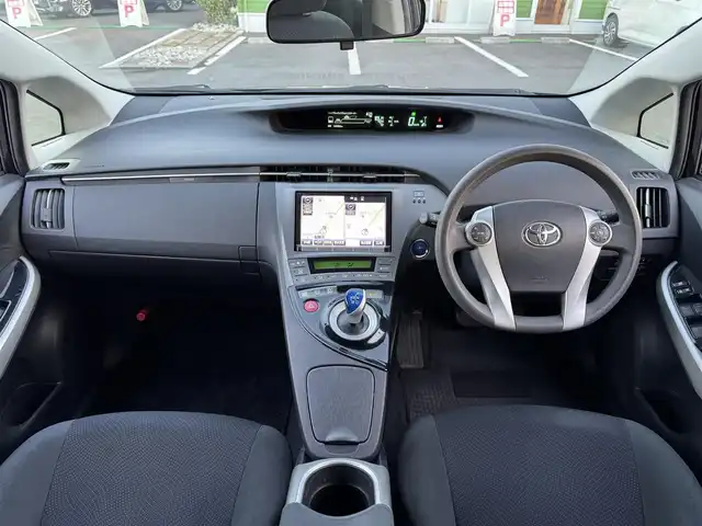 トヨタ プリウス S 千葉県 2014(平26)年 3.5万km ブラック ワンオーナー車/純正8インチナビ/フルセグTV/Bluetooth/バックカメラ/フロントモデリスタエアロ/HIDライト/ETC/W＋サイドエアバッグ/スマートキー/保証書・取説