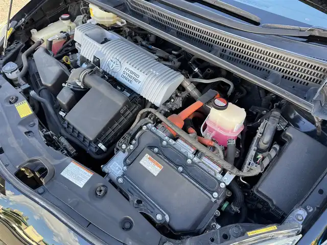 トヨタ プリウス S 千葉県 2014(平26)年 3.5万km ブラック ワンオーナー車/純正8インチナビ/フルセグTV/Bluetooth/バックカメラ/フロントモデリスタエアロ/HIDライト/ETC/W＋サイドエアバッグ/スマートキー/保証書・取説