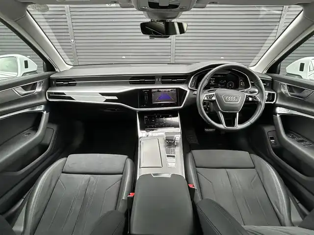 アウディ アウディ Ａ６ 40TDIクワトロスポーツ 茨城県 2022(令4)年 2.7万km グレイシアホワイトメタリック ライティングＰＫＧ　/ＨＤマトリクスＬＥＤ　/ＡＣＣ　/ＬＫＡ　/サイドアシスト　/Ｂカメラ　/ナビ　/バーチャルＣＰ　/ＢＴ　/ＴＶ　/ＣａｒＰｌａｙ　/黒半革　/Ｍ付ＰＷシート　/シートヒーター　/ステアリングヒーター　/前後ドラレコ/ETC2.0/禁煙車