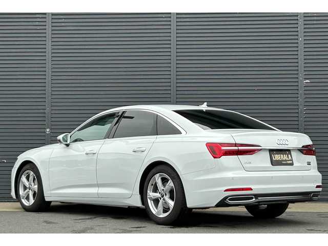 アウディ アウディ Ａ６ 40TDIクワトロスポーツ 茨城県 2022(令4)年 2.7万km グレイシアホワイトメタリック ライティングＰＫＧ　/ＨＤマトリクスＬＥＤ　/ＡＣＣ　/ＬＫＡ　/サイドアシスト　/Ｂカメラ　/ナビ　/バーチャルＣＰ　/ＢＴ　/ＴＶ　/ＣａｒＰｌａｙ　/黒半革　/Ｍ付ＰＷシート　/シートヒーター　/ステアリングヒーター　/前後ドラレコ/ETC2.0/禁煙車