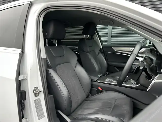 アウディ アウディ Ａ６ 40TDIクワトロスポーツ 茨城県 2022(令4)年 2.7万km グレイシアホワイトメタリック ライティングＰＫＧ　/ＨＤマトリクスＬＥＤ　/ＡＣＣ　/ＬＫＡ　/サイドアシスト　/Ｂカメラ　/ナビ　/バーチャルＣＰ　/ＢＴ　/ＴＶ　/ＣａｒＰｌａｙ　/黒半革　/Ｍ付ＰＷシート　/シートヒーター　/ステアリングヒーター　/前後ドラレコ/ETC2.0/禁煙車
