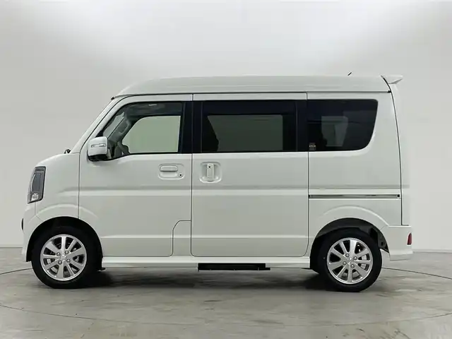 スズキ エブリィ ワゴン PZターボ スペシャル ハイルーフ 群馬県 2025(令7)年 0.1千km パールホワイト バックカメラ付7インチディスプレイオーディオ/（bluetooth/USB/AM/FM）/――――――――――/両側パワースライドドア/LEDヘッドランプ/ETC/電動オートステップ/スズキセーフティサポート/・デュアルカメラブレーキサポート/・誤発進抑制機能/・車線逸脱警報機能/・ふらつき警報機能/・先行車発進お知らせ/・ハイビームアシスト/・リヤパーキングセンサー/ステアリングスイッチ/プッシュスタート/スマートキー/アイドリングストップ