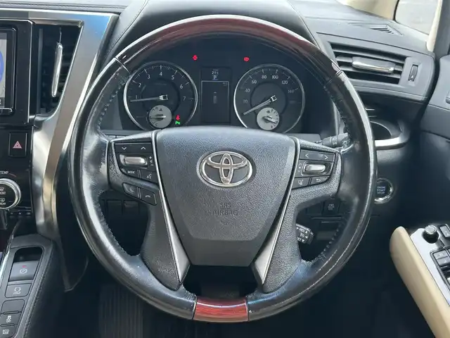 トヨタ ヴェルファイア V 福島県 2017(平29)年 10.5万km バーニングブラッククリスタルシャインガラスフレーク 純正ナビゲーション/型番：NSZT-Y66T/【CD/DVD/SD/BT/TV】/バックカメラ/ビルトインETC/ドライブレコーダー/フリップダウンモニター/両側電動スライドドア/運転席パワーシート/ステアリングリモコン/クルーズコントロール/リアドアサンシェード/LEDオートライト/LEDフォグランプ/純正フロアマット/純正ドアバイザー