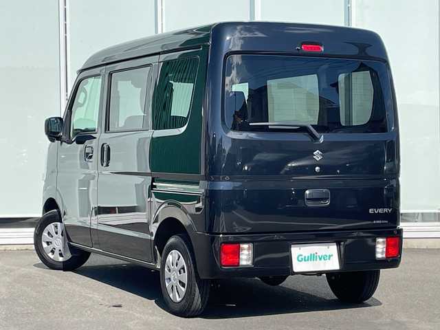 スズキ エブリイ PC 神奈川県 2023(令5)年 3.3万km ブルーイッシュブラックパール3 純正ディスプレイオーディオ/Bluetooth/USB/バックカメラ/両側スライドドア/デュアルカメラブレーキサポート/衝突被害軽減システム/レーンアシスト/オートマチックハイビーム/コーナーセンサー/アイドリングストップ/スペアキー/リモコンキー/純正ラバーフロアマット/スペアタイヤ/ETC/電動格納ミラー/オーバーヘッドコンソール/横滑り防止装置