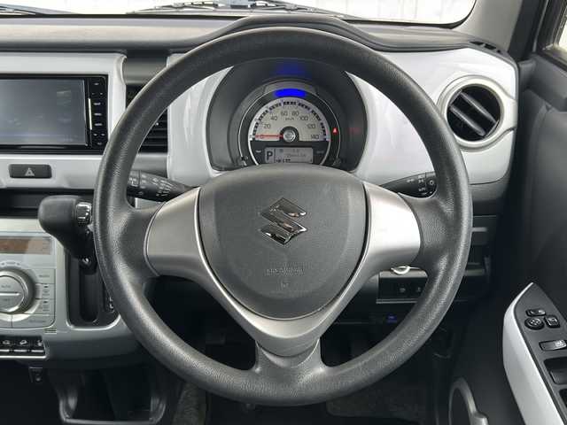 スズキ ハスラー G ターボ 秋田県 2018(平30)年 5.6万km スチールシルバーM ・4WD/・ターボ/・社外ナビ/・フルセグTV/・Bluetooth/・CD、DVD再生機能有/・社外ETC/・レーダーブレーキサポート/・アイドリングストップ/・キノセンヘッドランプ/・オートライト/・純正15インチスチールホイール/・シートヒーター/・純正フロアマット/・スマートキー/・スペアキー１本有