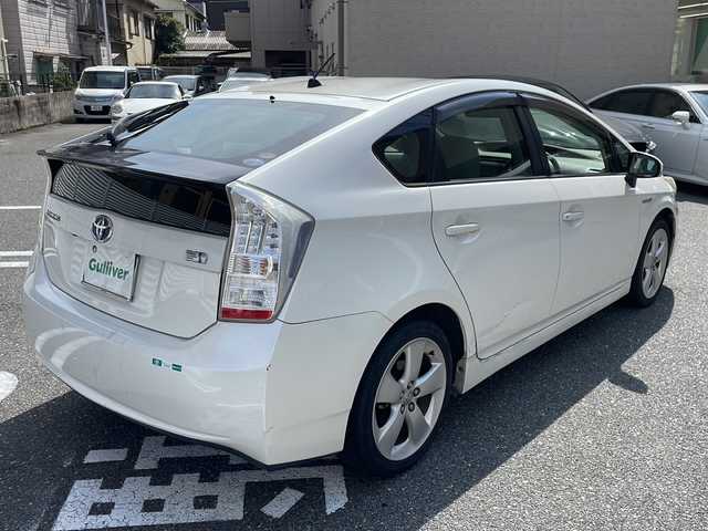 トヨタ プリウス S ツーリングセレクション 広島県 2010(平22)年 10.8万km ホワイトパールクリスタルシャイン