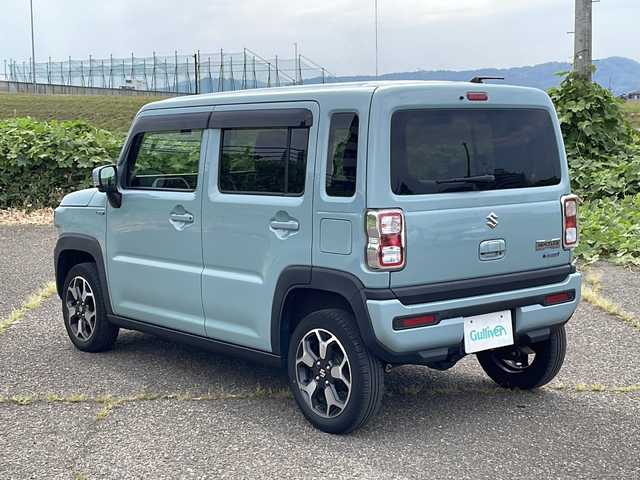 スズキ ハスラー HYBRID X ターボ 新潟県 2021(令3)年 5.9万km オフブルーM 4WD/純正メモリナビ/CD/DVD/BT/フルセグテレビ/全方位カメラ/ETC/ドライブレコーダー/衝突被害軽減ブレーキ/レーンキープアシスト/レーダークルーズコントロール/シートヒーター /コーナーセンサー/ステアリングスイッチ/パドルシフト/スマートキー/プッシュスタート/LEDヘッドライト/オートライト/オートハイビーム/フォグランプ/純正15インチアルミホイール