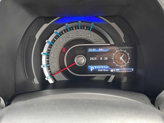 スズキ ハスラー HYBRID X ターボ 新潟県 2021(令3)年 5.9万km オフブルーM 4WD/純正メモリナビ/CD/DVD/BT/フルセグテレビ/全方位カメラ/ETC/ドライブレコーダー/衝突被害軽減ブレーキ/レーンキープアシスト/レーダークルーズコントロール/シートヒーター /コーナーセンサー/ステアリングスイッチ/パドルシフト/スマートキー/プッシュスタート/LEDヘッドライト/オートライト/オートハイビーム/フォグランプ/純正15インチアルミホイール