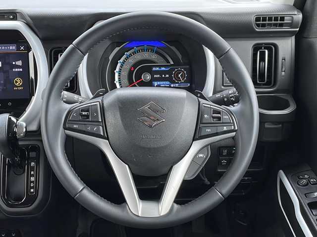 スズキ ハスラー HYBRID X ターボ 新潟県 2021(令3)年 5.9万km オフブルーM 4WD/純正メモリナビ/CD/DVD/BT/フルセグテレビ/全方位カメラ/ETC/ドライブレコーダー/衝突被害軽減ブレーキ/レーンキープアシスト/レーダークルーズコントロール/シートヒーター /コーナーセンサー/ステアリングスイッチ/パドルシフト/スマートキー/プッシュスタート/LEDヘッドライト/オートライト/オートハイビーム/フォグランプ/純正15インチアルミホイール