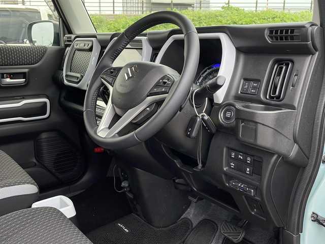 スズキ ハスラー HYBRID X ターボ 新潟県 2021(令3)年 5.9万km オフブルーM 4WD/純正メモリナビ/CD/DVD/BT/フルセグテレビ/全方位カメラ/ETC/ドライブレコーダー/衝突被害軽減ブレーキ/レーンキープアシスト/レーダークルーズコントロール/シートヒーター /コーナーセンサー/ステアリングスイッチ/パドルシフト/スマートキー/プッシュスタート/LEDヘッドライト/オートライト/オートハイビーム/フォグランプ/純正15インチアルミホイール