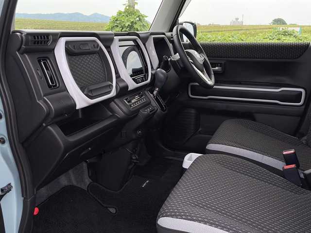 スズキ ハスラー HYBRID X ターボ 新潟県 2021(令3)年 5.9万km オフブルーM 4WD/純正メモリナビ/CD/DVD/BT/フルセグテレビ/全方位カメラ/ETC/ドライブレコーダー/衝突被害軽減ブレーキ/レーンキープアシスト/レーダークルーズコントロール/シートヒーター /コーナーセンサー/ステアリングスイッチ/パドルシフト/スマートキー/プッシュスタート/LEDヘッドライト/オートライト/オートハイビーム/フォグランプ/純正15インチアルミホイール