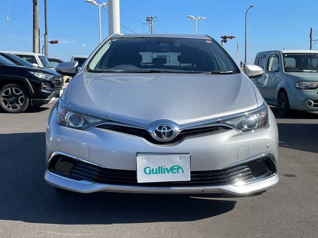 トヨタ オーリス 150X 千葉県 2016(平28)年 5.3万km シルバーM 衝突軽減ブレーキ　/車線逸脱抑制/コーナーセンサー/純正9インチナビ/バックカメラ　/フルセグTV/Bluetooth/ビルトインETC/ステアリングスイッチ/スマートキー/プッシュスタート/スペアキー/純正フロアマット/純正ドアバイザー