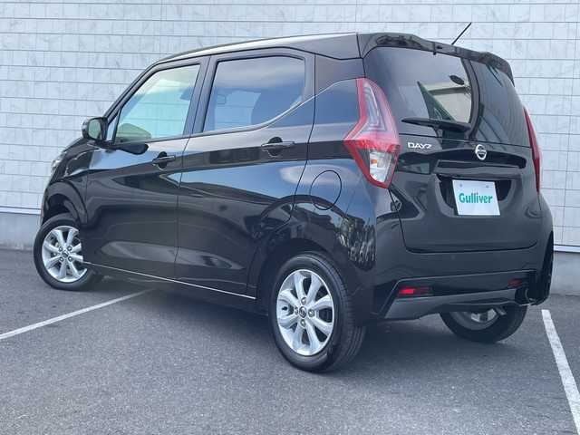 日産 デイズ X 栃木県 2020(令2)年 3.2万km ブラック ワンオーナー/純正ナビ/フルセグＴＶ/Ｂｌｕｅｔｏｏｔｈ/アラウンドビューモニター/デジタルインナーミラー/ＥＴＣ/ＵＳＢ入力端子/純正フロアマット/純正アルミホイール/ＬＥＤヘッドライト/ＡＢＳ/横滑り防止機能