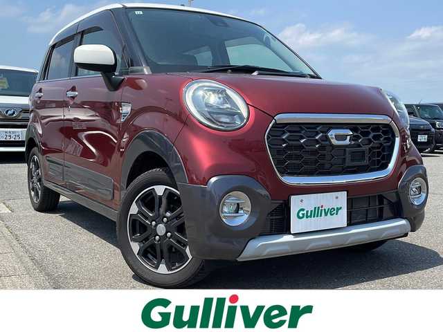 ダイハツ キャスト アクティバ G ターボ SAⅡ 新潟県 2015(平27)年 3.5万km ファイアークォーツレッドM ４WD/純正フロアマット/フルセグテレビ/バックカメラ/Bluetooth/後方コーナーセンサー/ETC/衝突軽減システム/レーンキープアシスト/横滑り防止装置/プッシュスタート