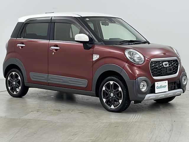 ダイハツ キャスト アクティバ G ターボ SAⅡ 道央・札幌 2015(平27)年 3.5万km ファイアークォーツレッドM ・4WD/・純正ナビ/・純正エンジンスターター/・フルセグテレビ/・バックカメラ/・後方コーナーセンサー/・ETC/・衝突軽減システム/・レーンキープアシスト/・横滑り防止装置/・プッシュスタート