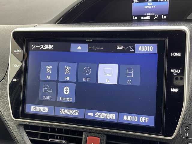 トヨタ ノア Si ダブルバイビーⅡ 群馬県 2020(令2)年 6.5万km ブラック 純正１０型ナビ　純正１２．１型後席モニター　衝突被害軽減ブレーキ　両側電動スライドドア　クルーズコントロール　オートライト　純正ドライブレコーダー　ETC レザーステアリング　スマートキー　禁煙車