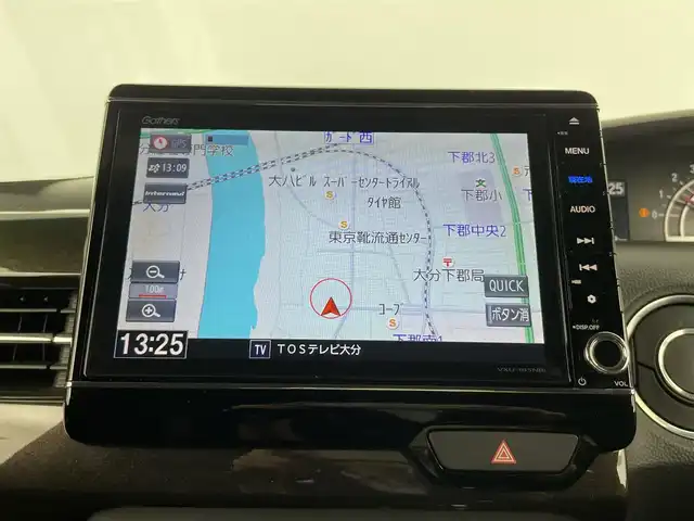 ホンダ Ｎ ＢＯＸ カスタム G L ターボ ホンダセンシング 大分県 2017(平29)年 1.9万km クリスタルブラックパール 純正SDナビ（VXU-185NBi）/Bluetooth/CD/DVD/フルセグ/TEINサスペンション/両側パワースライドドア/バックカメラ/コーナーセンサー/レーダークルーズコントロール/アイドリングストップ/MTモード/レーンキープアシスト/オートライト/オートマチックハイビーム/ベンチシート/純正フロアマット/純正アルミホイル15インチ/ビルトインETC