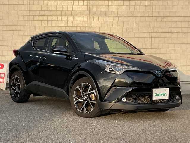 トヨタ Ｃ－ＨＲ G 山口県 2019(令1)年 7.8万km ブラックマイカ 純正ナビ/CD/DVD/SD/BT/AM/FM/フルセグTV/ETC/バックカメラ/クルーズコントロール/レーンキープアシスト/コーナーセンサー/オートライト/オートマチックハイビーム/衝突軽減ブレーキ/プッシュスタート/電動格納ミラー/純正フロアマット