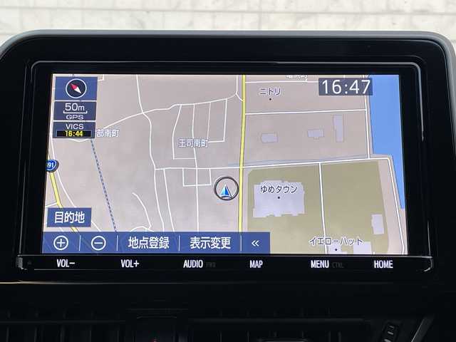 トヨタ Ｃ－ＨＲ G 山口県 2019(令1)年 7.8万km ブラックマイカ 純正ナビ/CD/DVD/SD/BT/AM/FM/フルセグTV/ETC/バックカメラ/クルーズコントロール/レーンキープアシスト/コーナーセンサー/オートライト/オートマチックハイビーム/衝突軽減ブレーキ/プッシュスタート/電動格納ミラー/純正フロアマット