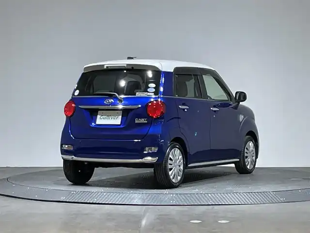 ダイハツ キャスト スタイル X リミテッド SAⅢ 大分県 2019(令1)年 5万km ディープブルークリスタルマイカ 登録時走行距離：49405km/ディーラー純正SDナビ/　CD DVD BT フルセグTV/バックカメラ/スマートアシスト/オートハイビーム/オートライト/横滑り防止装置/アイドリングストップ/ETC/ドラレコ/シートヒーター/純正フロアマット/電動格納ミラー/ドアバイザー/プッシュスタート/スマートキー