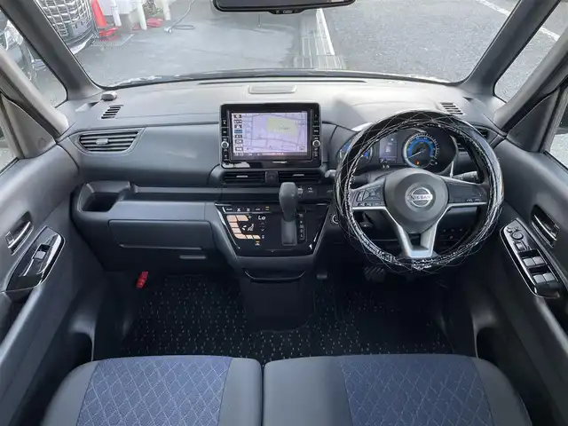 日産 ルークス ハイウェイスター X 東京都 2020(令2)年 3.1万km ブラック 純正ナビ/アラウンドビュー/エマージェンシーブレーキ/車線逸脱警報/ソナー/両側電動スライドドア/アイドリングストップ/横滑り防止措置/ステアリングスイッチ/ETC/ドライブレコーダー/スマートキー