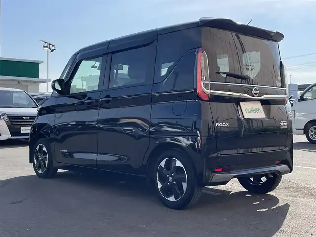日産 ルークス ハイウェイスター X 東京都 2020(令2)年 3.1万km ブラック 純正ナビ/アラウンドビュー/エマージェンシーブレーキ/車線逸脱警報/ソナー/両側電動スライドドア/アイドリングストップ/横滑り防止措置/ステアリングスイッチ/ETC/ドライブレコーダー/スマートキー