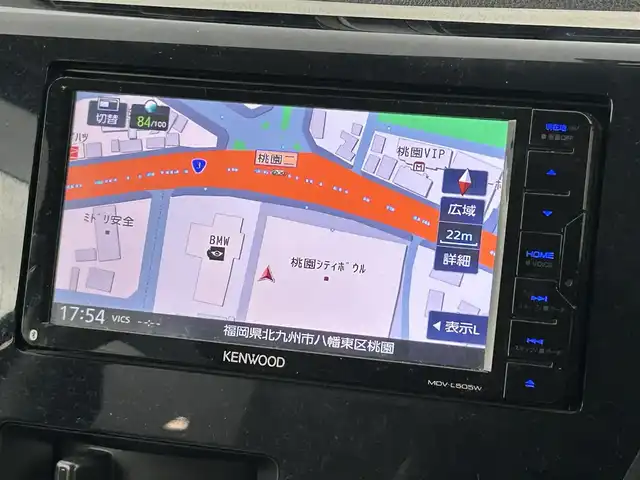 日産 デイズ J 福岡県 2014(平26)年 7.5万km ブラック 社外ＳＤナビ（Ｂｌｕｅｔｏｏｔｈ，フルセグＴＶ）　/ＥＴＣ　/横滑り防止装置　/電動格納式ドアミラー　/純正フロアマット　/ドアバイザー　/リモコンキー