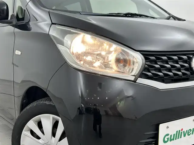 日産 デイズ J 福岡県 2014(平26)年 7.5万km ブラック 社外ＳＤナビ（Ｂｌｕｅｔｏｏｔｈ，フルセグＴＶ）　/ＥＴＣ　/横滑り防止装置　/電動格納式ドアミラー　/純正フロアマット　/ドアバイザー　/リモコンキー