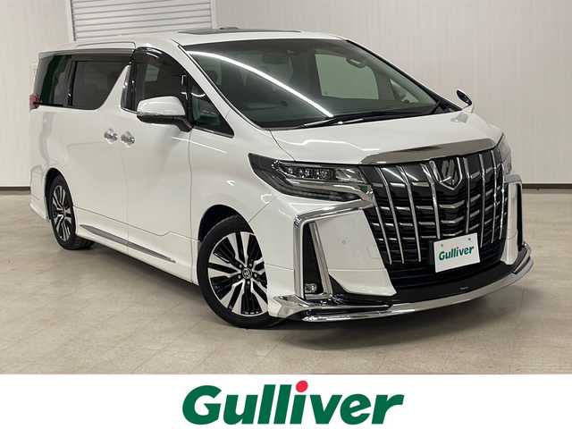 トヨタ アルファード S Cパッケージ 熊本県 2020(令2)年 8.9万km ホワイトパールクリスタルシャイン モデリスタエアロ(F/S/R)/ツインムーンルーフ/純正ディスプレイオーディオ/（ラジオ、フルセグ、BT、USB、HDMI）/純正後席用フリップダウンモニター/バックカメラ/両側パワースライドドア/トヨタセーフティセンス/・レーンキープアシスト/・プリクラッシュセーフティ/・ハイビームアシスト/・レーダークルーズコントロール/ETC/ステアリングリモコン/ハンドルヒーター/シートヒーター/エアーシート/オートライト/横滑り防止/シートメモリー/パワーシート/フロアマット/オットマン/プッシュスタート/スマートキー×2
