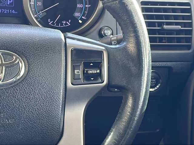 トヨタ ランドクルーザー プラド TX 愛知県 2013(平25)年 17.3万km ブラック ワンオーナー/社外メモリナビ/【フルセグ・DVD再生可・CD・Bluetooth】/バックカメラ/ETC/４WD/横滑り防止機能/プッシュスタート/スマートキー/スペアキーあり/電動格納ミラー/ウィンカーミラー/純正フロアマット/ドアバイザー/新車保証書/取扱説明書