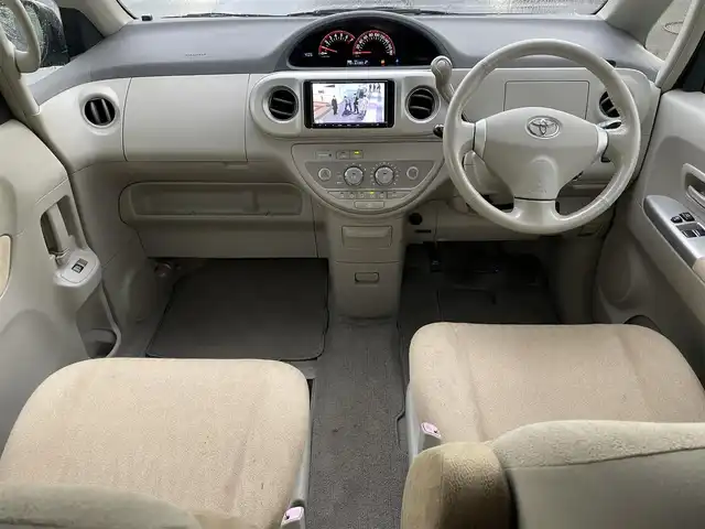 トヨタ ポルテ 150r Gパッケージ 長野県 2009(平21)年 6.4万km ブラックマイカ 社外ナビ(AM/FM/CD/DVD/TV/BF)/リモコンキー/バックカメラ/純正フロアマット/ドアバイザー/社外AW冬タイヤ積み込み/保証書/取説/記録簿/ABS