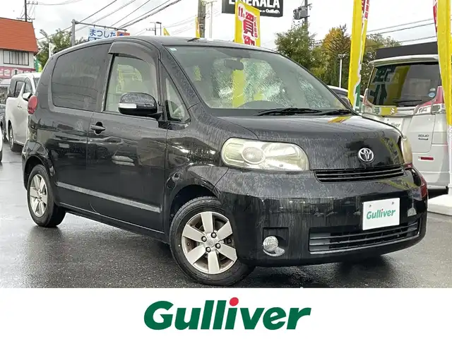 トヨタ ポルテ 150r Gパッケージ 長野県 2009(平21)年 6.4万km ブラックマイカ 社外ナビ(AM/FM/CD/DVD/TV/BF)/リモコンキー/バックカメラ/純正フロアマット/ドアバイザー/社外AW冬タイヤ積み込み/保証書/取説/記録簿/ABS