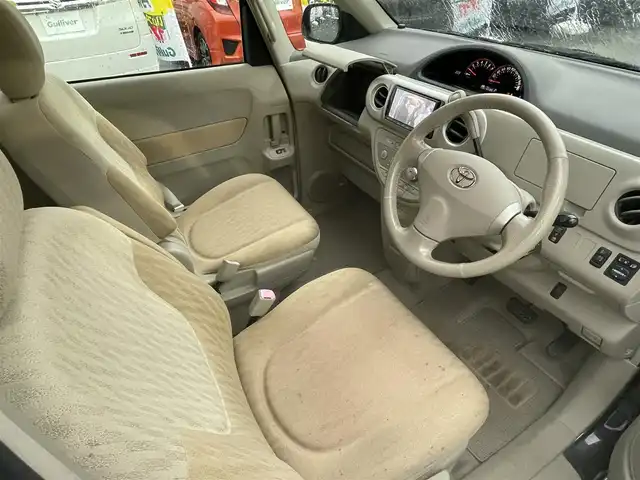 トヨタ ポルテ 150r Gパッケージ 長野県 2009(平21)年 6.4万km ブラックマイカ 社外ナビ(AM/FM/CD/DVD/TV/BF)/リモコンキー/バックカメラ/純正フロアマット/ドアバイザー/社外AW冬タイヤ積み込み/保証書/取説/記録簿/ABS