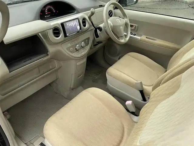 トヨタ ポルテ 150r Gパッケージ 長野県 2009(平21)年 6.4万km ブラックマイカ 社外ナビ(AM/FM/CD/DVD/TV/BF)/リモコンキー/バックカメラ/純正フロアマット/ドアバイザー/社外AW冬タイヤ積み込み/保証書/取説/記録簿/ABS