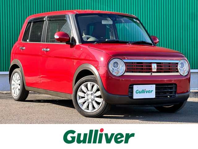 スズキ ラパン F リミテッド 宮城県 2017(平29)年 13.1万km フェニックスレッドパール メモリーナビゲーションセット/・メモリーナビ/・CD/DVD/・フルセグTV/・Bluetooth/・全方位モニター/・USB端子/AUX端子/・ステアリングスイッチ/＝＝＝/ワンオーナー/レーダーブレーキサポート（衝突被害軽減ブレーキ）/ETC/ナノイー搭載フルオートエアコン/シートヒーター/プレミアムUV&IRカットガラス（フロントドア／日焼け対策）/キーレスプッシュスタートシステム/14インチアルミホイール/ディスチャージヘッドランプ（HID）/オートライトシステム/純正フロアマット/電動格納ミラー