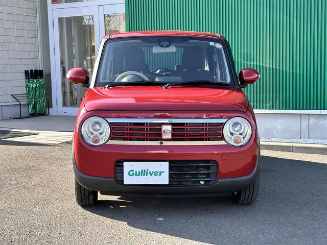 スズキ ラパン F リミテッド 宮城県 2017(平29)年 13.1万km フェニックスレッドパール メモリーナビゲーションセット/・メモリーナビ/・CD/DVD/・フルセグTV/・Bluetooth/・全方位モニター/・USB端子/AUX端子/・ステアリングスイッチ/＝＝＝/ワンオーナー/レーダーブレーキサポート（衝突被害軽減ブレーキ）/ETC/ナノイー搭載フルオートエアコン/シートヒーター/プレミアムUV&IRカットガラス（フロントドア／日焼け対策）/キーレスプッシュスタートシステム/14インチアルミホイール/ディスチャージヘッドランプ（HID）/オートライトシステム/純正フロアマット/電動格納ミラー