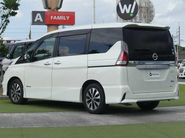 日産 セレナ ハイウェイスター プロパイロットED 千葉県 2017(平29)年 5.4万km ブリリアントホワイトパール エマージェンシーブレーキ/プロパイロット/インテリジェントクルーズコントロール/ハンズフリー両側パワースライドドア/純正SDナビ/地デジTV/【BD/DVD/CD再生機能　Bluetooth接続】/バックカメラ/フリップダウンモニター/ドライブレコーダー/革巻きステアリング/ETC/LEDヘッドライト/ウインカーミラー/コーナーセンサー/純正16インチアルミホイル/サイド/カーテンエアバッグ/インテリジェントキー
