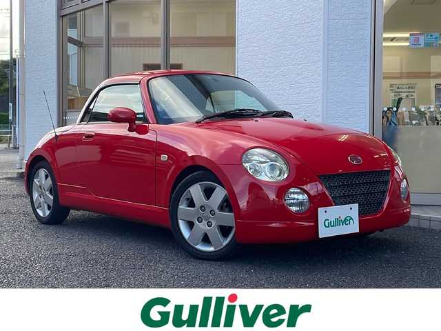 ダイハツ コペン アクティブトップ 神奈川県 2006(平18)年 3.4万km シャイニングレッド 社外ナビ/フルセグTV/ETC/リモコンキー/純正フロアマット/純正AW/取扱説明書