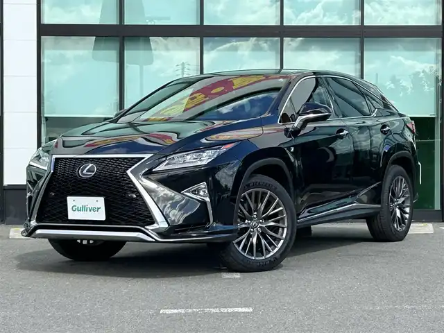 レクサス ＲＸ 300 Fスポーツ 和歌山県 2017(平29)年 5万km グラファイトブラックガラスフレーク 純正メーカーナビ/フルセグTV/バックカメラ/プリクラッシュセーフティー/ブラインドスポットモニター/ヘッドアップディスプレイ/レーダークルーズコントロール/レザーシート/パワーシート/ポジションメモリー/シートヒーター/シートエアベンチレーション/前後ドライブレコーダー/ビルトインETC/レーダー探知機/パワーバックドア/ステアリングヒーター/純正アルミホイール/トノカバー/三眼LEDヘッドライト/オートライト/オートマチックハイビーム