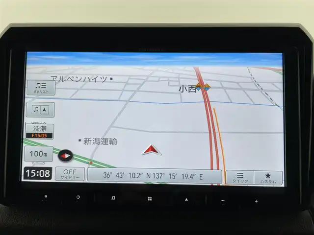スズキ ジムニー ノマド FC 富山県 2025(令7)年 0.4万km 黒 社外9型ナビ（AM/FM/DVD/BT/フルセグ）/バックカメラ/ドライブレコーダー/ETC/D/N席シートヒーター/衝突被害軽減システム/レーダークルーズコントロール/レーンキープアシスト/コーナーセンサー/横滑り防止装置/アイドリングストップ/純正アルミホイール/純正フロアマット/ミラーヒーター/オートLEDライト/フォグライト/革巻きステアリング/ステアリングスイッチ/スマートキー/スペアキー