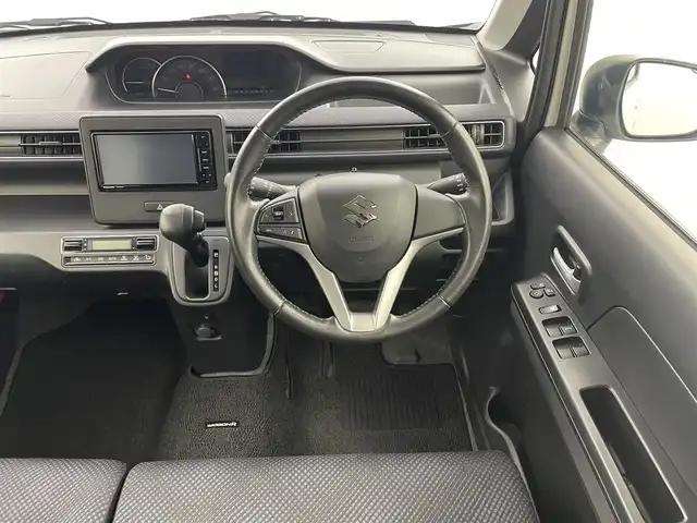 スズキ ワゴンＲ HYBRID FZ 福井県 2019(平31)年 3.2万km ピュアホワイトP 純正ナビ　/全方位カメラ　/衝突被害軽減ブレーキ　/前方ドラレコ　/オートライト　/スペアキー　/ＨＵＤ /レーンキープアシスト