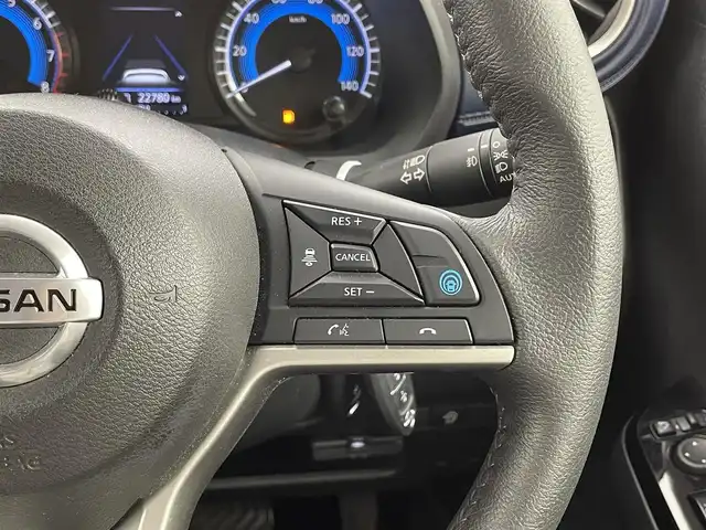 日産 デイズ HWS G ターボ プロパイロットED 福井県 2019(令1)年 2.3万km ブラック ４WD/純正９インチナビ【MM318D-L】/CD/DVD/フルセグTV/Bluetooth/SD/AM/FM/衝突軽減ブレーキ/アラウンドビューモニター/プッシュスタート /スペアキー/純正ドアバイザー/純正フロアマット/純正１５インチアルミ