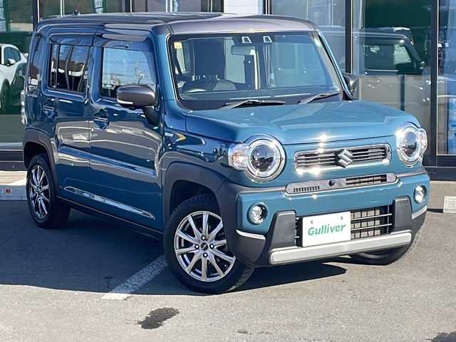 スズキ ハスラー HYBRID X 道東・釧路十勝 2020(令2)年 3万km デニムブルー ガンメタリック 2トーン ・4WD/・スズキメーカーオプション9インチナビ/【Apple carplay/Andoroid Auto/BT/フルセグ/CD/DVD/FM/AM】/・アラウンドビューモニター/・バックカメラ/・スズキセーフティサポート/・デュアルカメラブレーキサポート/・後退時ブレーキサポート/・誤発進抑制機能/・ふらつき警報/・標識認識/・車線逸脱警報/・ヒルディセントコントロール/・グリップコントロール/・スノーモード/・寒冷地仕様/・純正AW付夏用タイヤ/【165/60R15 2020年製】/・LEDヘッドライト/・オートライト/・オートマチックハイビーム/・アイドリングストップ/・社外エンジンスターター/・社外ドライブレコーダー【前】/・純正ラバーマット/・ドアバイザー/・スマートキー