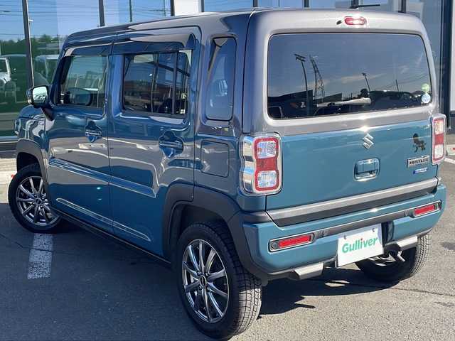 スズキ ハスラー HYBRID X 道東・釧路十勝 2020(令2)年 3万km デニムブルー ガンメタリック 2トーン ・4WD/・スズキメーカーオプション9インチナビ/【Apple carplay/Andoroid Auto/BT/フルセグ/CD/DVD/FM/AM】/・アラウンドビューモニター/・バックカメラ/・スズキセーフティサポート/・デュアルカメラブレーキサポート/・後退時ブレーキサポート/・誤発進抑制機能/・ふらつき警報/・標識認識/・車線逸脱警報/・ヒルディセントコントロール/・グリップコントロール/・スノーモード/・寒冷地仕様/・純正AW付夏用タイヤ/【165/60R15 2020年製】/・LEDヘッドライト/・オートライト/・オートマチックハイビーム/・アイドリングストップ/・社外エンジンスターター/・社外ドライブレコーダー【前】/・純正ラバーマット/・ドアバイザー/・スマートキー