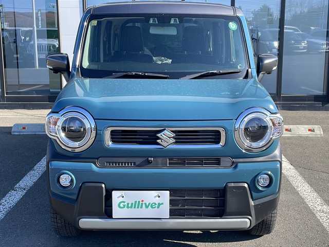 スズキ ハスラー HYBRID X 道東・釧路十勝 2020(令2)年 3万km デニムブルー ガンメタリック 2トーン ・4WD/・スズキメーカーオプション9インチナビ/【Apple carplay/Andoroid Auto/BT/フルセグ/CD/DVD/FM/AM】/・アラウンドビューモニター/・バックカメラ/・スズキセーフティサポート/・デュアルカメラブレーキサポート/・後退時ブレーキサポート/・誤発進抑制機能/・ふらつき警報/・標識認識/・車線逸脱警報/・ヒルディセントコントロール/・グリップコントロール/・スノーモード/・寒冷地仕様/・純正AW付夏用タイヤ/【165/60R15 2020年製】/・LEDヘッドライト/・オートライト/・オートマチックハイビーム/・アイドリングストップ/・社外エンジンスターター/・社外ドライブレコーダー【前】/・純正ラバーマット/・ドアバイザー/・スマートキー