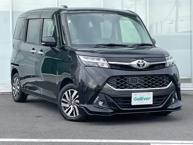 トヨタ タンク カスタムG 神奈川県 2016(平28)年 3.1万km ブラックマイカメタリック 純正ナビ/DVD/CD/フルセグTV/Bluetooth/バックアカメラ/ワンオーナー/アイドリングストップ/クルーズコントロール/社外ドライブレコーダー(前方)/純正フロントアエロ/後席サンシェード/両側パワースライドドア/保証書/取扱説明書/スマートキー/スペアキー