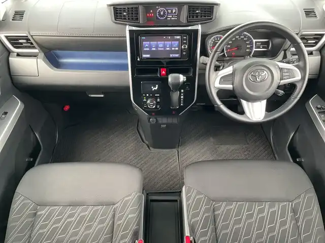 トヨタ タンク カスタムG 神奈川県 2016(平28)年 3.1万km ブラックマイカメタリック 純正ナビ/DVD/CD/フルセグTV/Bluetooth/バックアカメラ/ワンオーナー/アイドリングストップ/クルーズコントロール/社外ドライブレコーダー(前方)/純正フロントアエロ/後席サンシェード/両側パワースライドドア/保証書/取扱説明書/スマートキー/スペアキー