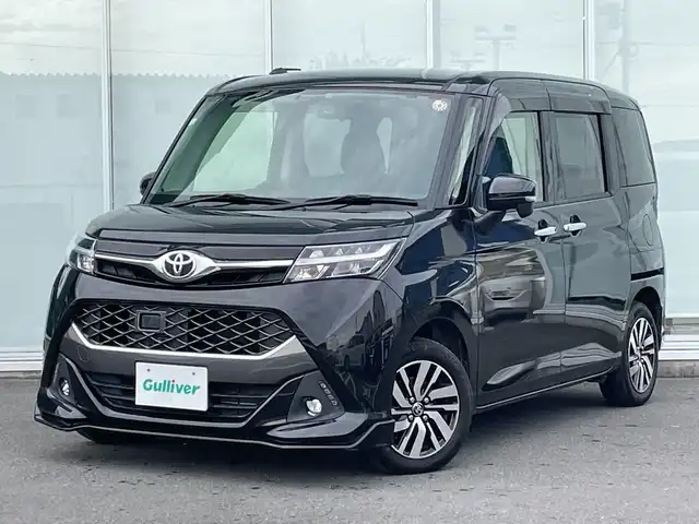 トヨタ タンク カスタムG 神奈川県 2016(平28)年 3.1万km ブラックマイカメタリック 純正ナビ/DVD/CD/フルセグTV/Bluetooth/バックアカメラ/ワンオーナー/アイドリングストップ/クルーズコントロール/社外ドライブレコーダー(前方)/純正フロントアエロ/後席サンシェード/両側パワースライドドア/保証書/取扱説明書/スマートキー/スペアキー