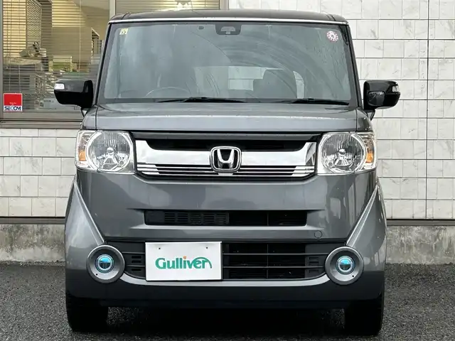 ホンダ Ｎ ＢＯＸ スラッシュ X 福岡県 2014(平26)年 4.5万km グレーⅡ ツートーン/純正7インチナビ【VRM-155VFi】/　(AM/FM/CD/DVD/Bluetooth/フルセグTV/MusicRack)/バックカメラ/衝突軽減ブレーキ/クルーズコントロール/横滑り防止/ECONスイッチ/モード切り替えステアリング/純正14インチアルミホイール/ETC/ステアリングヒーター/革巻きステアリング/ステアリングスイッチ/シートヒーター(D/N)/純正フロアマット/ワイヤレス充電器/プラズマクラスター/USBポート/スペアキー×1/アクセサリーソケット/ISOFIX/保証書/取扱説明書