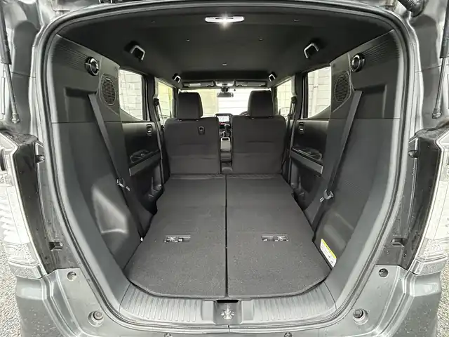 ホンダ Ｎ ＢＯＸ スラッシュ X 福岡県 2014(平26)年 4.5万km グレーⅡ ツートーン/純正7インチナビ【VRM-155VFi】/　(AM/FM/CD/DVD/Bluetooth/フルセグTV/MusicRack)/バックカメラ/衝突軽減ブレーキ/クルーズコントロール/横滑り防止/ECONスイッチ/モード切り替えステアリング/純正14インチアルミホイール/ETC/ステアリングヒーター/革巻きステアリング/ステアリングスイッチ/シートヒーター(D/N)/純正フロアマット/ワイヤレス充電器/プラズマクラスター/USBポート/スペアキー×1/アクセサリーソケット/ISOFIX/保証書/取扱説明書